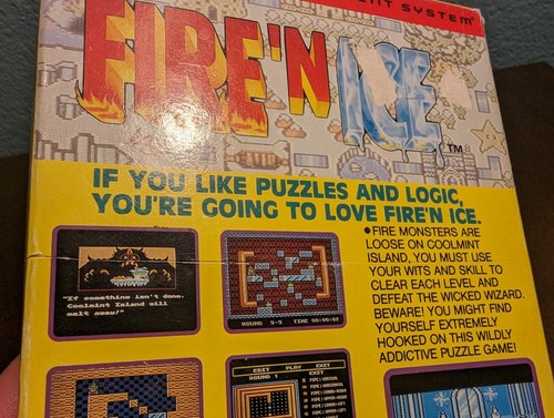 Fire N' Ice NES Nintendo Box ONLY! RARE. Free shipping - Picture 14 of 19