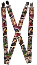 THE BIG BANG THEORY Suspenders - 1.0" - The Big Bang Theory Comic Strip - New