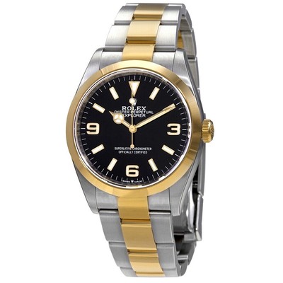 2024 Rolex Explorer 36 Oyster Perpetual 124273 18K Yellow Gold Complete
