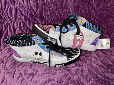 New Disney Nightmare Before Christmas Womens Shoes Jack Skellington Sally  SZ 10