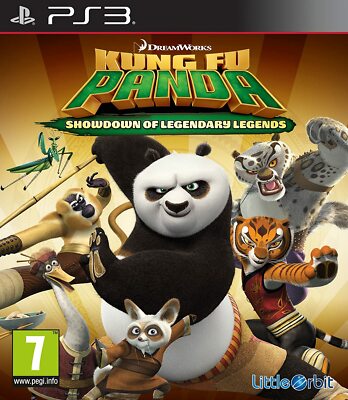 Kung Fu Panda Showdown of Legendary Legends PS3 RE SEALED Sony Playstation 3  