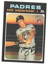 2020 Topps Heritage Seth Mejias-Brean #607 RC