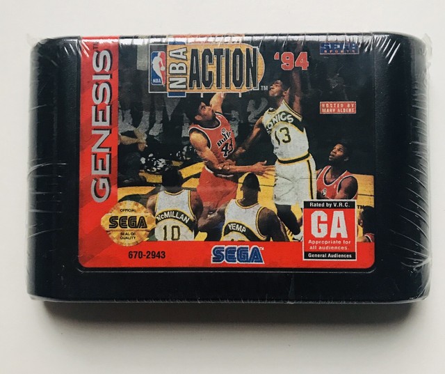NBA Action 94 (SEGA Genesis Basketball Video Game) eBay