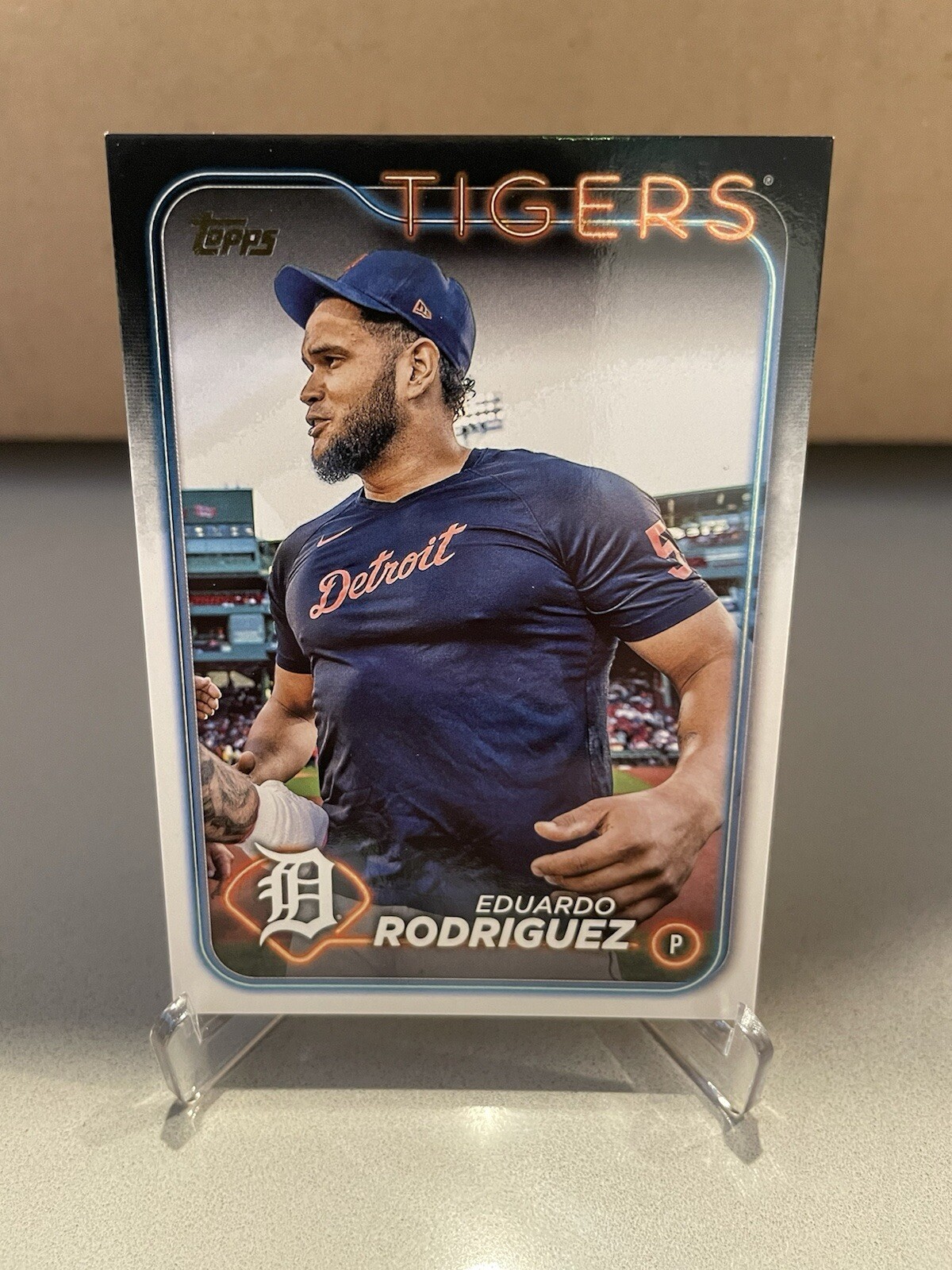 2024 Topps #131 Eduardo Rodriguez Golden Mirror SSP