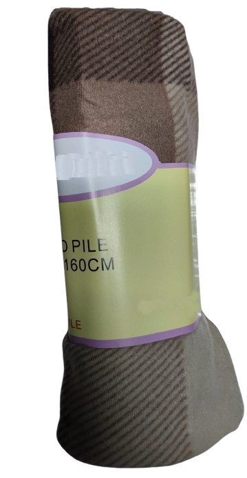 Set da 3 pezzi Plaid pile morbido soffice leggero trama scozzese. Varie...