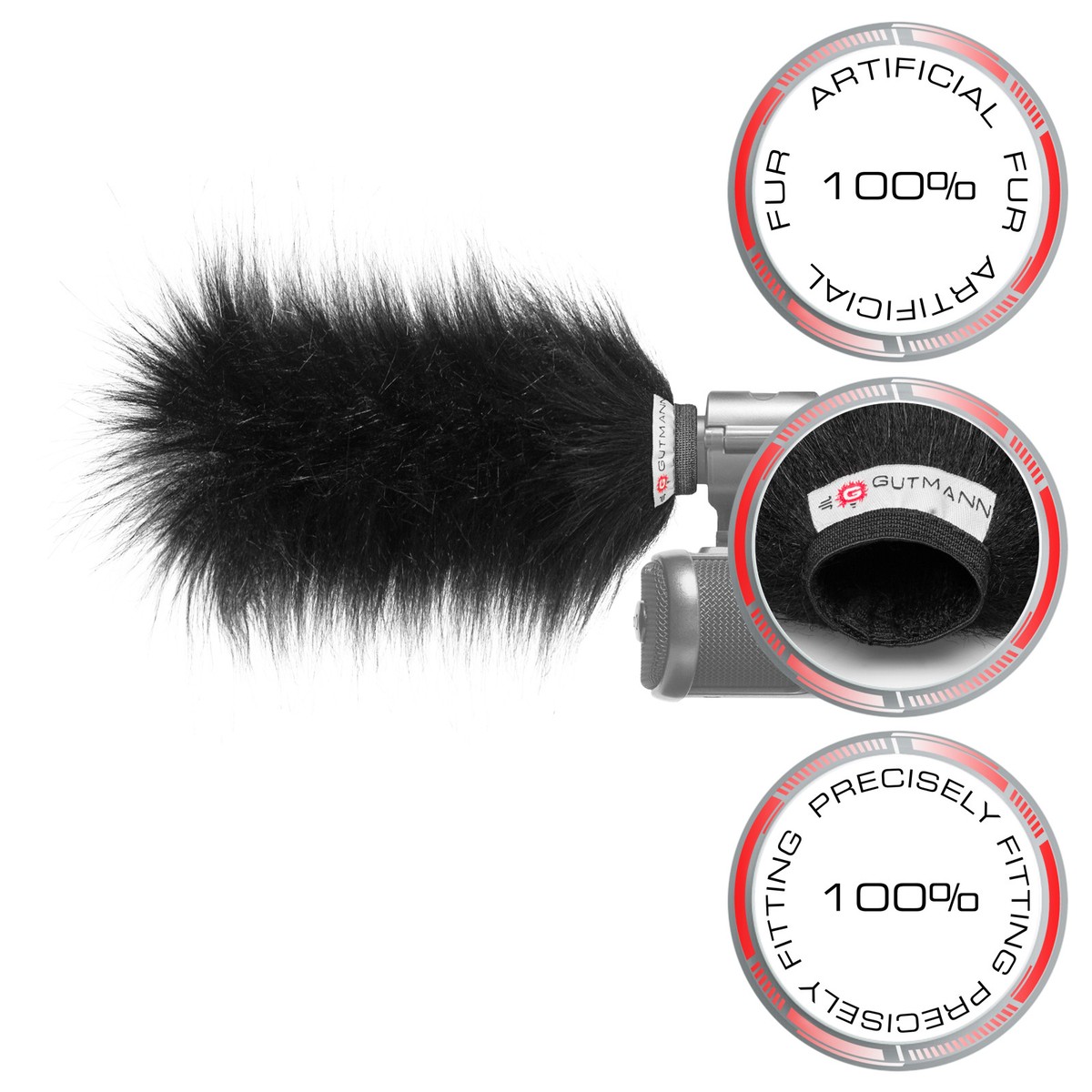 Sur-bonnette Anti-vent Pour Microphones Canon, Longueur 175 Mm | Audio