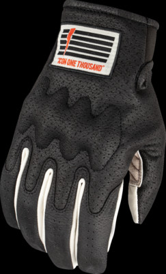 ICON Airform Slabtown CE Motorcycle Street Riding Gloves Black