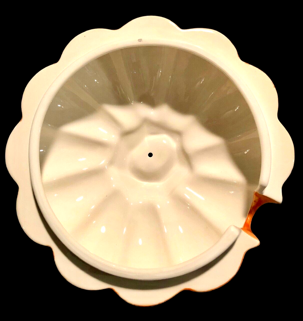 Valerie Cumberland Design Pumpkin Soup Tureen & Ladle ceramic fall