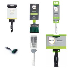 Harris Seriously Good Shed/ Fence Brushes 2" , 5", Swan Neck Brush 120mm 100mm