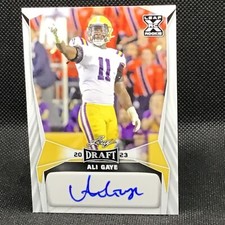 ALI GAYE 2023 Leaf Draft AUTO RC #AG1 LSU 