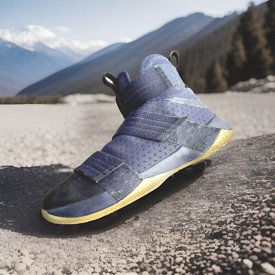 NIKE - LEBRON SOLDIER 10 EP NAVY NIKE レブロンソルジャー NIKE LEBRON SOLDIER 10 X SNEAKERS MIDNIGHT/ NAVY BLUE MENS