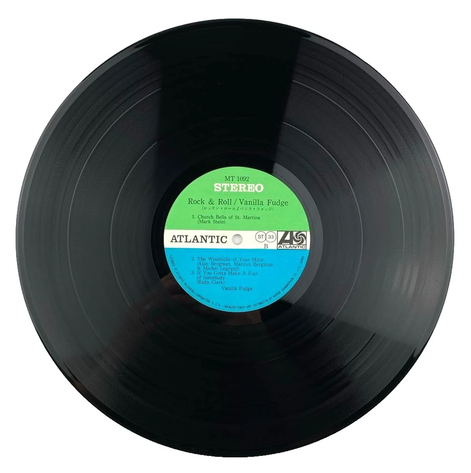 Vanilla Fudge Rock and Roll vinyl record LP Japan Import 60s Classic Rock NM M- - Image 4 of 4