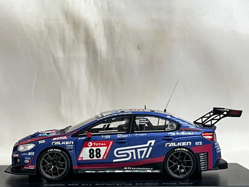 1/43 Subaru Wrx Sti 2019 Nurburgring 24 Hours Ebbro 45556 used - Image 4 of 4