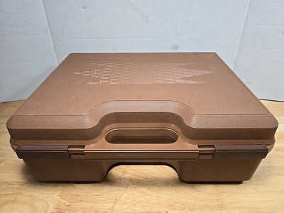 Doskocil Brown Gun Case w/ Encased Foam Guard Hard Shell 16”x12”x6