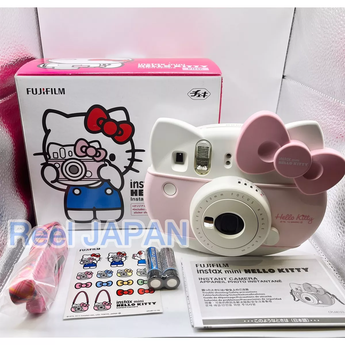 Fujifilm instax mini Hello Kitty Instant Camera Box Set Unused Item Free  Ship