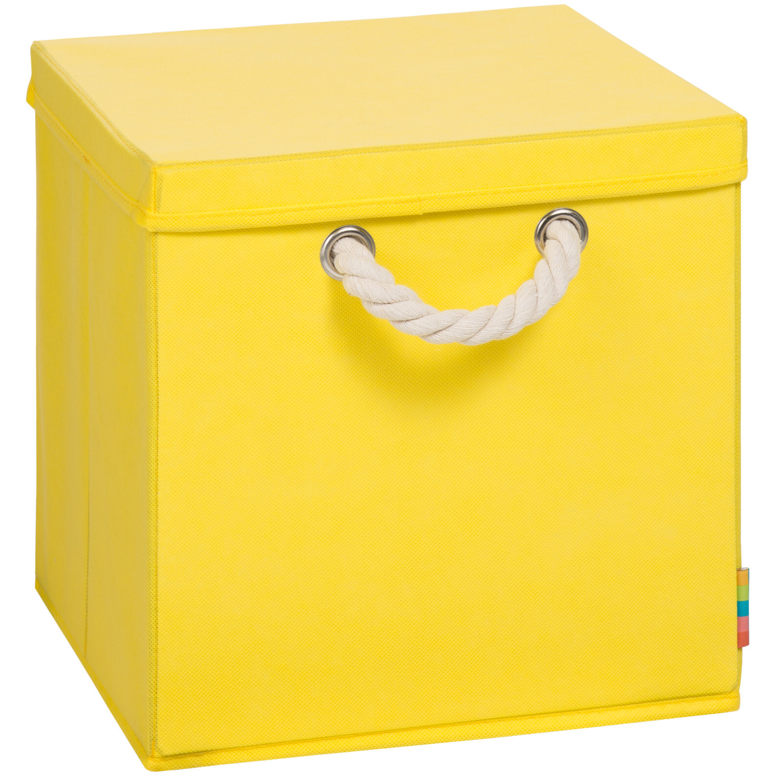 Storanda 2er Set Aufbewahrungsbox 33x33x33cm - Faltbare Kallax Boxen Anthrazit