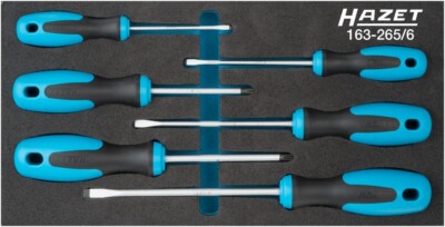 Hazet Cross Carving Ph Screwdriver Set Cut 6-Piece 163-265/6