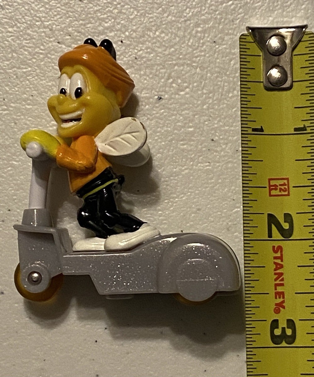 Honey Nut Cheerios Bee on Scooter Figure Vintage 2001 General Mill