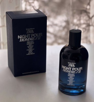 ZARA Mens Night Pour Homme II Eau De Parfum EDP Fragrance Perfume