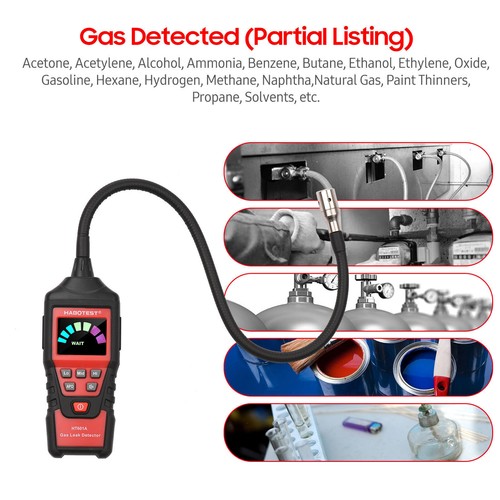 Gaslecksuchgerät Gasdetektor Gasmessgerät Erdgasdetektor brennbare Gastester NEU - Bild 13 von 20
