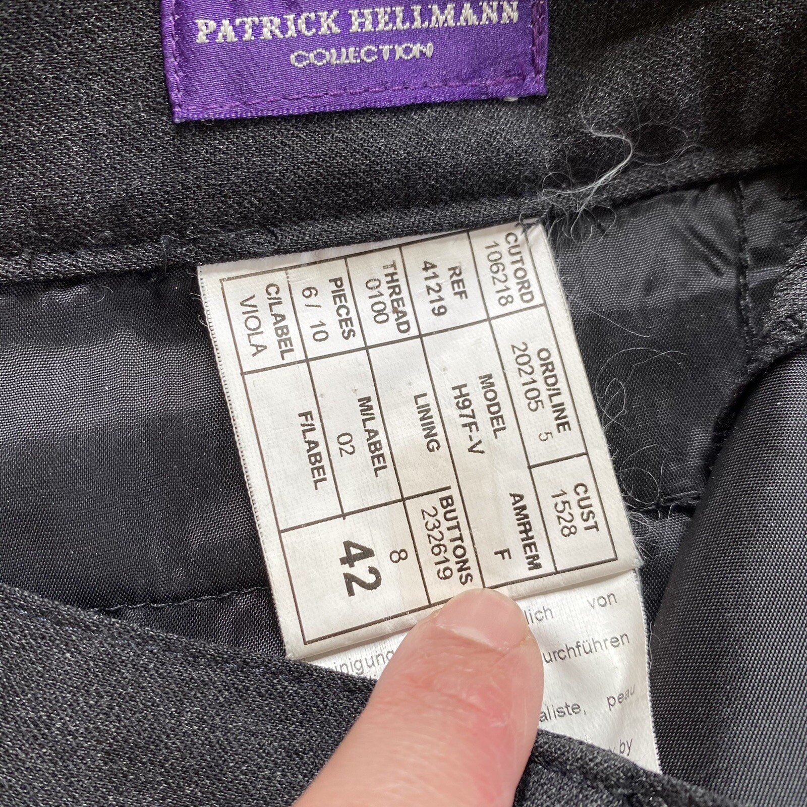 Patrick Hellmann Collection Wool Leather Riding P… - image 9