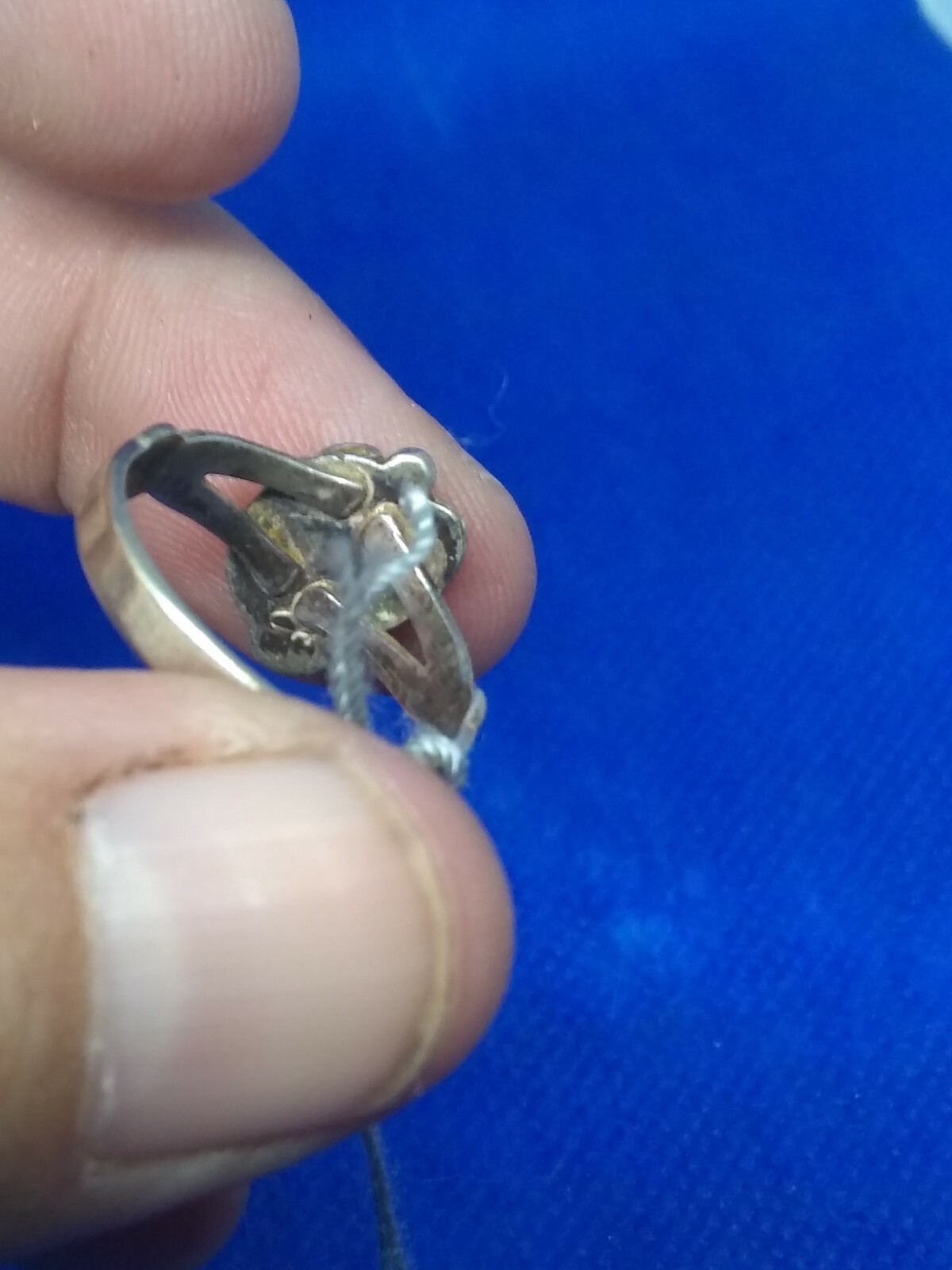 .925 Silver ring with Abalone Shell - image 5