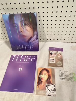 [MAMAMOO]- Whee In WHEE 2ND MINI ALBUM Book Cd Purple Cover