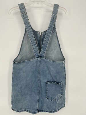 white christmas dresses Zara Denim Dungaree Dress main image 0