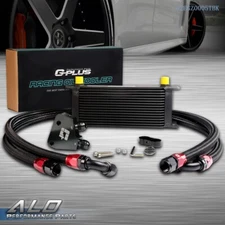 Fit For LS1 LS2 LS3 Engine 16 Row 10AN Oil Cooler + Filter Adapter + Hose Kit