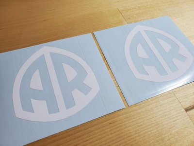 #ad Annovi Reverberi Decals Stickers 5quot; pressure washer car wash 2 WHITE $17.22