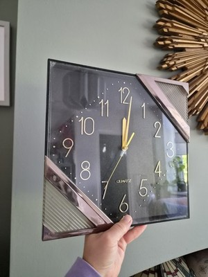Vintage Mid Century Modern MCM 70er 80er Jahre Wanduhr Mancave Wallstreet