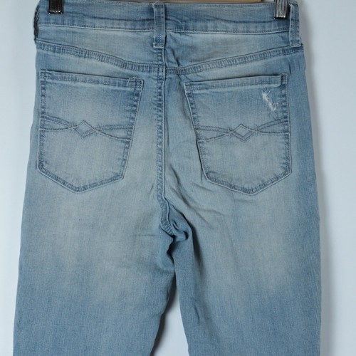 Mudd Jeans Juniors Size 3 High Rise Ankle Jegging FLX Stretch Raw Hem Destroyed - Picture 9 of 9