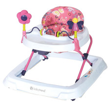 Activity Walker with Removeable Toy Bar, Multi-Directional Front Wheels, Tray