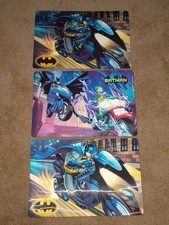Batman Placemats (3) With 3D Look