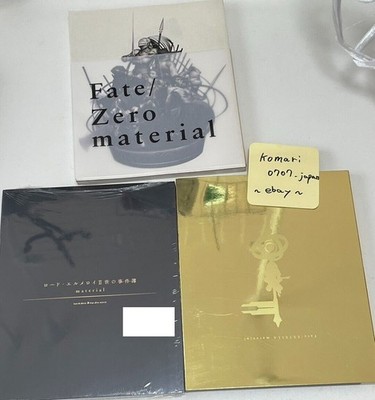 Schicksalsmaterial 3 Set Artbook Extella Zero Lord El-Melloi II Typ Mond