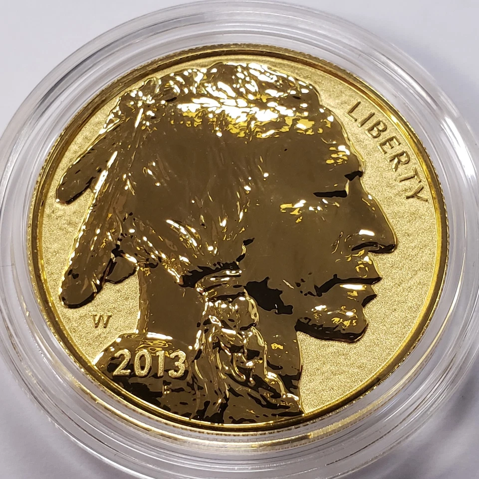 2013 G$50 1 oz Gold American Buffalo Proof - OGP COA - SKU-G5747 - Image 3 of 4