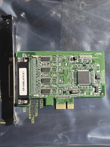 MOXA CP-104EL-A C1.6.1  PCI-E card HAS NEVER BEEN USED.     -55