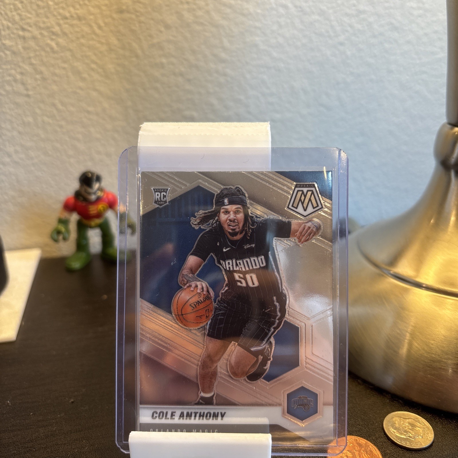 2020-21 Panini Mosaic - Rookie #207 Cole Anthony (RC)