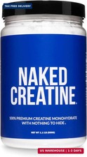 NAKED Pure Micronized Creatine Monohydrate Po...