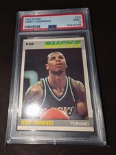 1987 FLEER TERRY CUMMINGS #23 GRADED PSA 9 MINT LOW POP 165