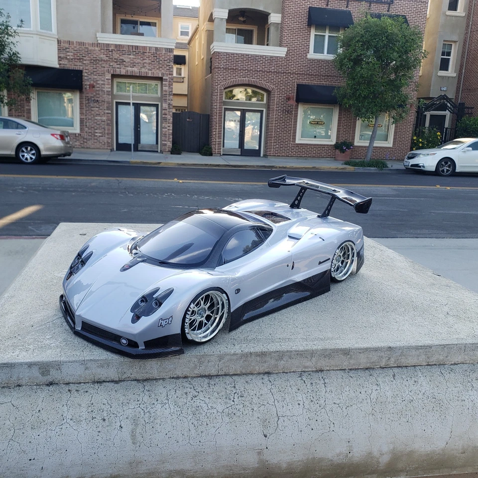 200mm 1/10 Custom Print ZONDA 4Tec-2 RDS HPI DC10 MST TT02 YD2 JDM Body Only - Image 4 of 4