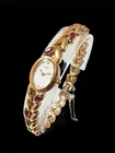 SEIKO TISSE Women's Quartz 1E20-6370 Ivory Dial and Gold Vintage Stone Accents