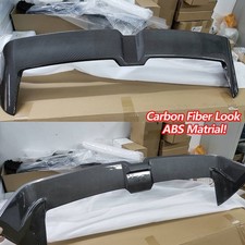For Vw Gti Golf Mk8 22-24 Oettinger Look Carbon Fiber Abs Rear Roof Spoiler Wing For Vw Gti Golf Mk8 22-24 Oettinger Look Carbon Fiber Abs Rear Roof Spoiler Wing