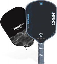 Trufoam Waves Carbon Fiber Pickleball Paddle - 100 Foam Core for Power