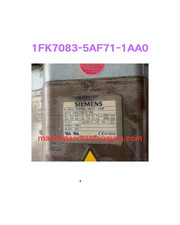 1FK7083-5AF71-1AA0 Second hand servo motor test OK, fast delivery, DHL/FEDEX/UPS