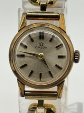 Omega Ladies Manual Wind Watch 20mm Silver Good Condition