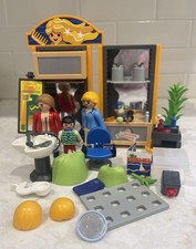 Playmobil 4413 Hair Beauty Salon With Figures And Accessories