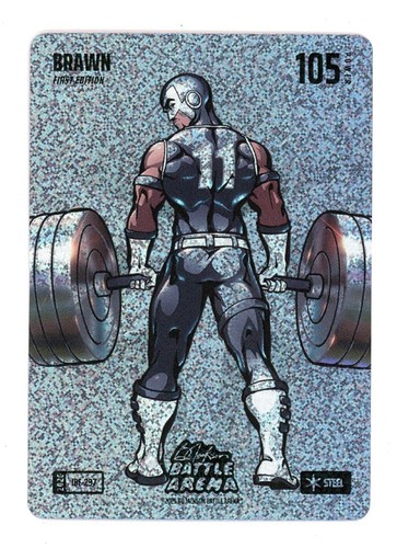 2026 Bo Jackson Battle Arena Brawn `A.J. Brown` Steel Icon Battlefoil