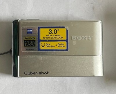 Sony Cyber-shot DSC-T70 8,1MP Digitalkamera + 8GB - Silber