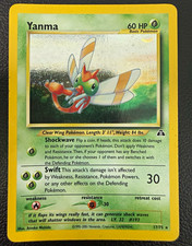 Nintendo Yanma Neo Discovery Holo Rare 17/75 Eng 2001 60HP Basic